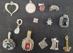 13 kettinghangers o.a. zilver 925, Gebruikt, Ophalen of Verzenden, Zilver, Overige kleuren