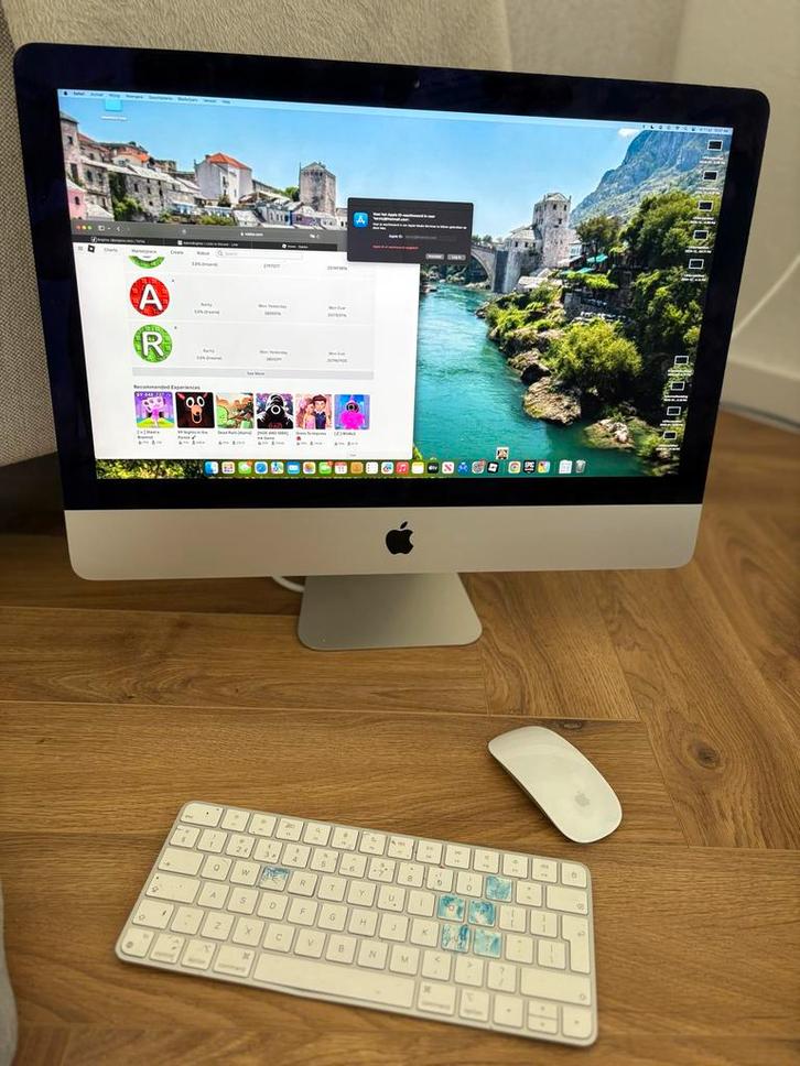 iMac 21.5" Retina 4K, Core i5, 8GB RAM, 1TB HDD, Computers en Software, Apple Desktops, Gebruikt, iMac, HDD, 3 tot 4 Ghz, 8 GB