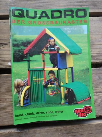 Quadro - Grote partij onderdelen - Voor het maken bouwsels beschikbaar voor biedingen