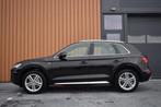 Audi Q5 40 TDI 190pk Quattro S-line | Trekhaak (bj 2019), Auto's, Audi, Automaat, Gebruikt, Leder en Stof, Zwart