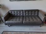 LANDSKRONA 3-zits bank & Fauteuil grijs, Huis en Inrichting, Ophalen, Gebruikt, 75 tot 100 cm, Stof