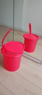Tupperware Wasemmer nieuw 8,5 Liter, Ophalen, Nieuw, Rood