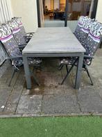 Tuinset intratuin, Tuin en Terras, Tuinsets en Loungesets, Ophalen, Gebruikt, 6 zitplaatsen, Aluminium