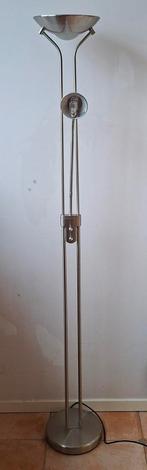 Staande lamp met leeslamp., Huis en Inrichting, Lampen | Vloerlampen, Ophalen, Gebruikt, 150 tot 200 cm