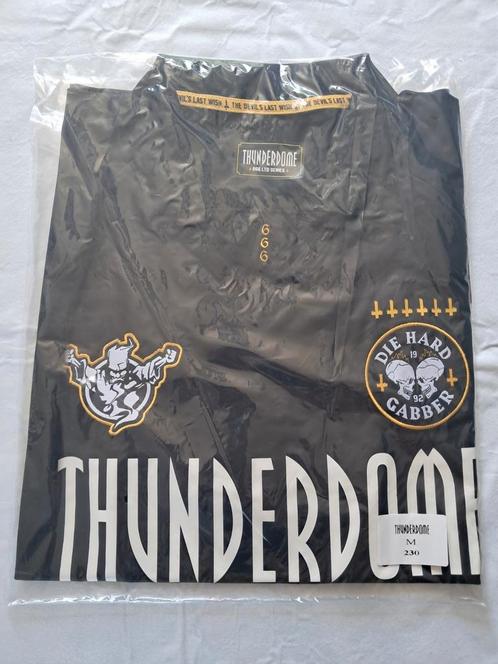 Thunderdome 666 voetbal shirt zwart M, Kleding | Heren, T-shirts, Nieuw, Maat 52/54 (L), Zwart, Ophalen of Verzenden