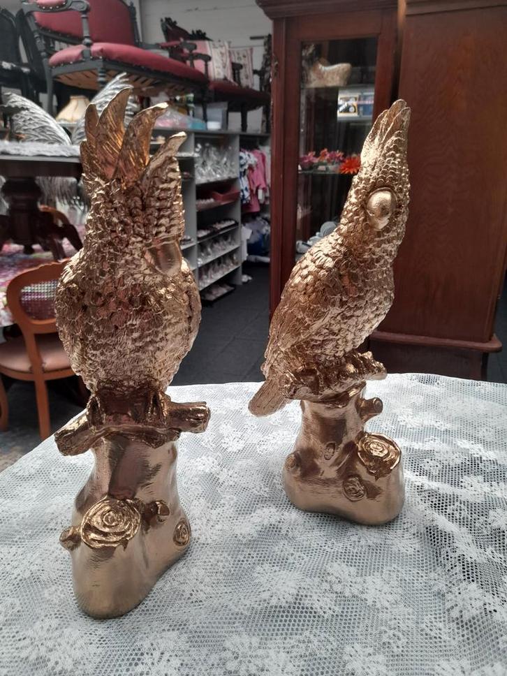 Mooie goud kleurige beelden 22.50 p.s, Verzamelen, Beelden en Beeldjes, Zo goed als nieuw, Dier, Ophalen of Verzenden