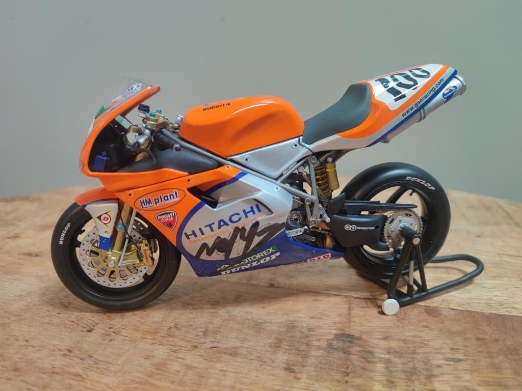 Minichamps: Ducati 996RS - Neil Hodgson - handtekening, Ophalen of Verzenden, Nieuw, 1:9 t/m 1:12, Motor