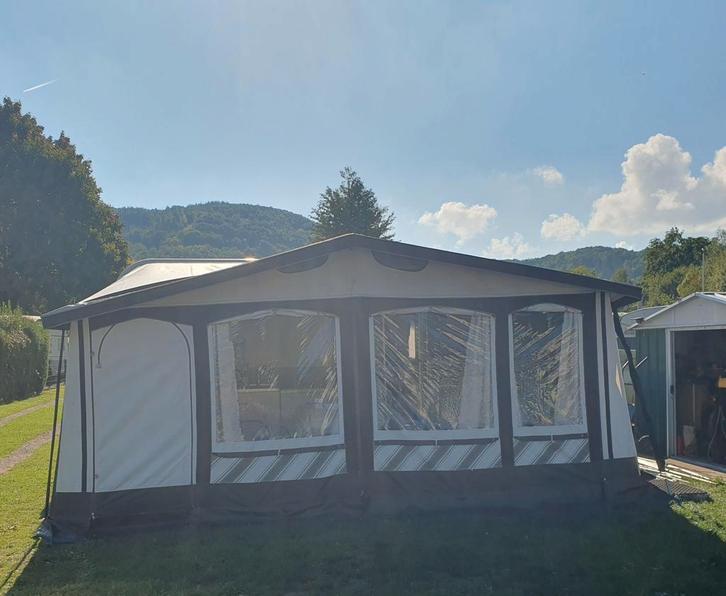 Retro Stromeyer 4-seizoens voortent maat 11, Caravans en Kamperen, Voortenten en Luifels, Gebruikt, Overige merken, Ophalen