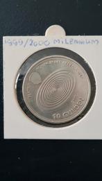 Milenium 10 Gulden Zilver Proef UNC, Ophalen of Verzenden
