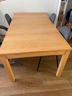 Grote stevige eettafel, Huis en Inrichting, Tafels | Eettafels, Ophalen, 200 cm of meer, 50 tot 100 cm, Rechthoekig