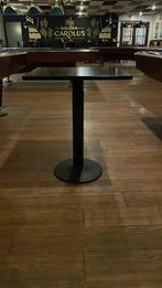 2 stuks zwarte tafels 60x60 cm en 75 cm hoog, Ophalen, Gebruikt