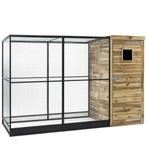 Voldux Houten Aluminium Volière Thomas Rechts, Dieren en Toebehoren, Ophalen of Verzenden