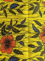 SALE!! Afrikaanse nieuwe wax stof was katoen 5.50 x 1.15 (8), Hobby en Vrije tijd, Stoffen en Lappen, Bruin, Ophalen of Verzenden