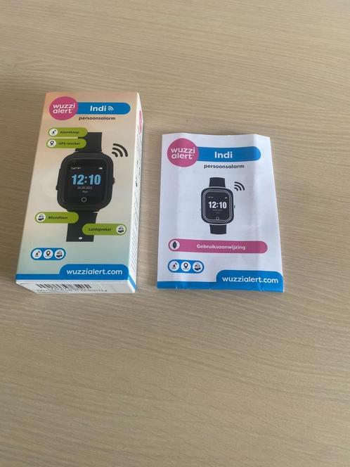 Wuzzi alert Indi persoonsalarm/horloge zwart, Diversen, Verpleegmiddelen, Zo goed als nieuw, Ophalen of Verzenden