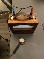 Antieke electro meter, Antiek en Kunst, Antiek | Gereedschap en Instrumenten, Ophalen of Verzenden