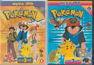 Pokémon Mega DVD's Zeldzame Collectie beide voor €24,95 beschikbaar voor biedingen