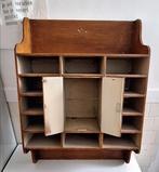 Frans brocante wandkast, vakkenkast, grutters kastje, Ophalen, Gebruikt, Vintage, Nvt