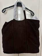 Massimo Dutti suede shopper nieuw, 40 tot 60 cm, 30 cm of meer, Bruin, Nieuw