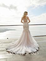 Blush kleurige mermaid trouwjurk maat 40, Ophalen of Verzenden, Zo goed als nieuw, Wit, Trouwjurk