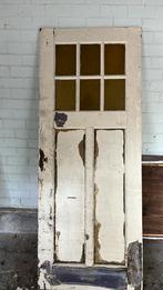 Brocante douche/badkamerdeur, Doe-het-zelf en Verbouw, Deuren en Horren, Ophalen of Verzenden, Zo goed als nieuw, Buitendeur, 200 tot 215 cm