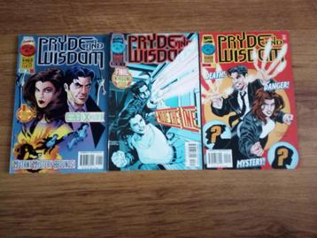 Marvel Pryde & Wisdom 1,2.3. comics. beschikbaar voor biedingen