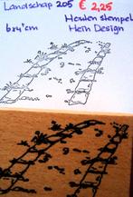Landschap 205 Houten stempel, Ophalen of Verzenden, Gebruikt, Houten stempel