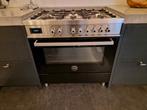 Bertazzoni FORNUIS 90cm met 6 pitten gasfornuis, Ophalen, Gebruikt, 60 cm of meer, Grill