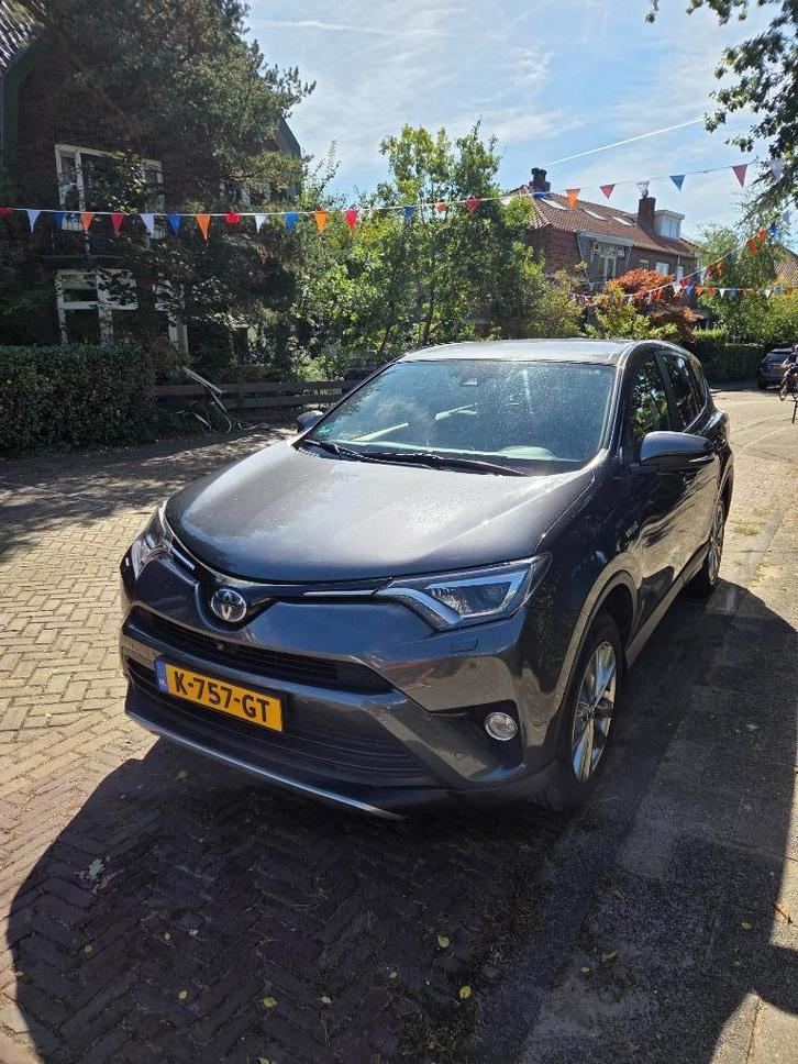 Toyota Rav4 2.5HYBRID Executive 145KW AWD CVT 2017 Grijs, Auto's, Toyota, Particulier, Rav4, 4x4, ABS, Achteruitrijcamera, Adaptive Cruise Control