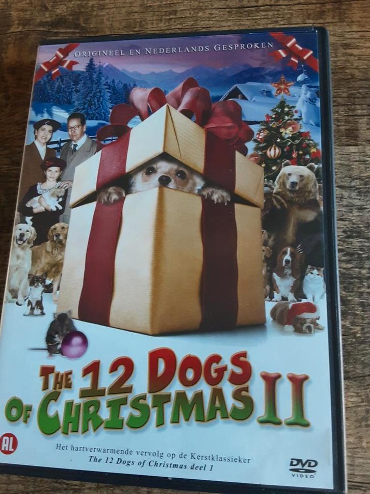 The 12 Dogs of Christmas II - DVD, Cd's en Dvd's, Dvd's | Kinderen en Jeugd, Gebruikt, Film, Dieren, Alle leeftijden, Ophalen of Verzenden