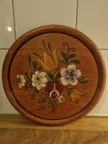 Vintage Bloemen Serveerplank beschikbaar voor biedingen