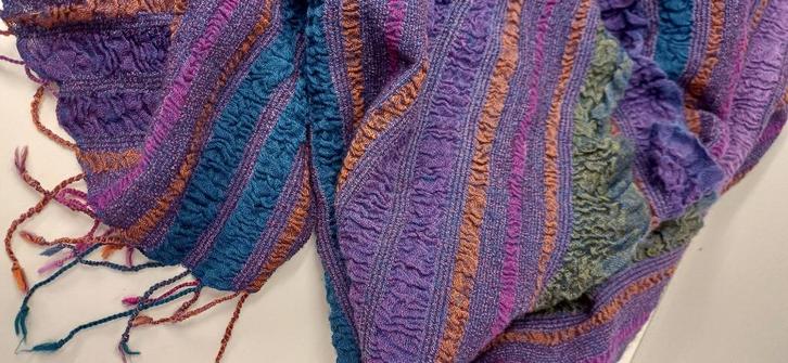 Zuiver wollen sjaal rekbaar Dames Winterjas Didi maat L, Kleding | Dames, Mutsen, Sjaals en Handschoenen, Zo goed als nieuw, Sjaal