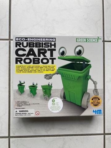 Rubbish cart robot, constructie speelgoed, nieuw beschikbaar voor biedingen