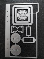 Dies stanzen slimline Planner essentials, Hobby en Vrije tijd, Scrapbooking, Ophalen, Nieuw, Overige merken