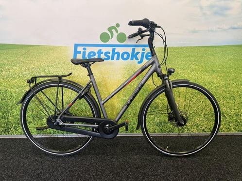 Fietshokje Amersfoort: Trek L400 damesfiets N8 H50, Fietsen en Brommers, Fietsen | Dames | Damesfietsen, Zo goed als nieuw, Overige merken
