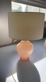 Vintage roze lamp, Huis en Inrichting, Verzenden, Zo goed als nieuw, Rond, Minder dan 25 cm