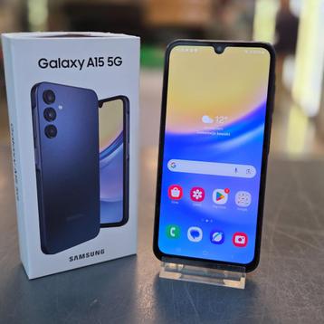 Samsung Galaxy A15 5G blue black 128GB in zeer goede staat beschikbaar voor biedingen