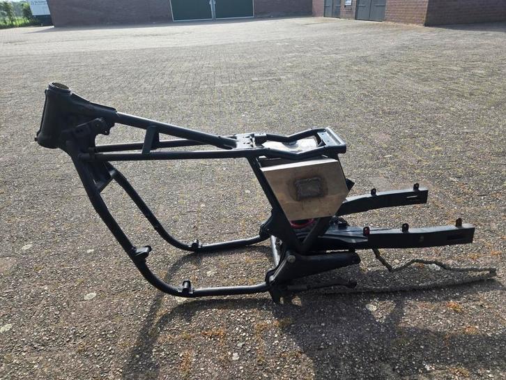 Honda cb750 1979 frame met kenteken en custom extra's, Motoren, Onderdelen | Honda, Gebruikt, Ophalen