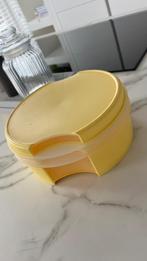 Tupperware koekdoos, Huis en Inrichting, Keuken | Tupperware, Ophalen, Gebruikt, Geel, Bus of Trommel