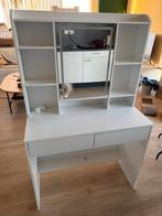 Make-up tafel met LED-verlichting, Huis en Inrichting, Ophalen, Gebruikt, 100 tot 150 cm, 50 tot 100 cm