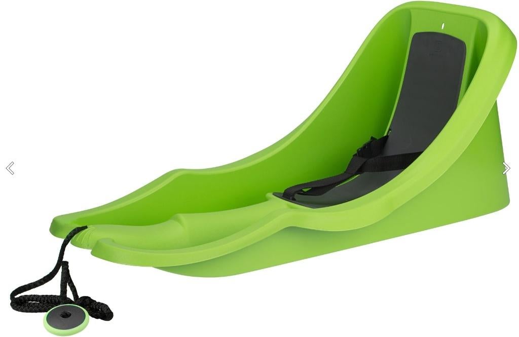 Kunststof slee Baby Rider babyslee incl trekkoord, Kinderen en Baby's, Speelgoed | Buiten | Sleeën, Ophalen, Rugleuning, Nieuw