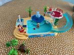 Groot playmobiel zwembad met fontein, Zo goed als nieuw, Ophalen