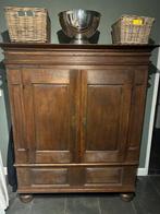 Antieke Limburgse kast 140x45x180 cm, Huis en Inrichting, Kasten | Kledingkasten, Gebruikt, 100 tot 150 cm, Ophalen of Verzenden