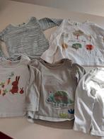 T-shirts baby mt 80 lange mouwen Baby girl, Hema, Shirtje of Longsleeve, Gebruikt, Ophalen of Verzenden, Jongetje