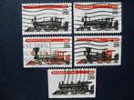 Postzegels treinen USA 1940 - cat.w. € 2,50., Postzegels en Munten, Postzegels | Amerika, Ophalen of Verzenden, Gestempeld, Noord-Amerika