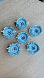 Wedgwood Florentine bouillonkopjes met schotels.6stuks, Ophalen