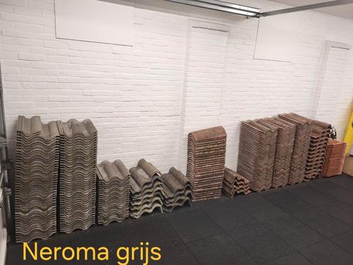 RBB Neroma in Rood, Grijs & Oranje dakpannen kantpan, Doe-het-zelf en Verbouw, Dakpannen en Dakbedekking, Gebruikt, Dakpannen