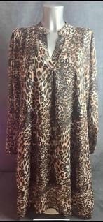z.g.a.n.! Prachtig, stoer Tuniekjurk in luipaardprint Mt 50, Kleding | Dames, Ophalen of Verzenden, Zo goed als nieuw, Zwart, Blouse of Tuniek