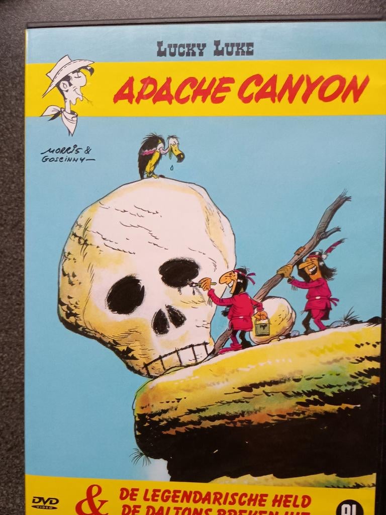 Lucky Luke 3 DVD's- ZGAN, Cd's en Dvd's, Dvd's | Tekenfilms en Animatie, Alle leeftijden, Ophalen of Verzenden, Zo goed als nieuw