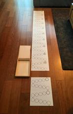 Grote getallenlijn (2 meter) in houten doos, Ophalen of Verzenden, Zo goed als nieuw