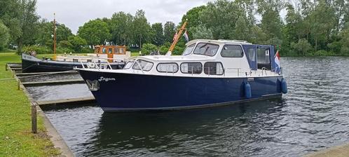Verhoef Kruiser, Watersport en Boten, Motorboten en Motorjachten, Gebruikt, Staal, 6 tot 9 meter, Diesel, Binnenboordmotor, 30 tot 50 pk